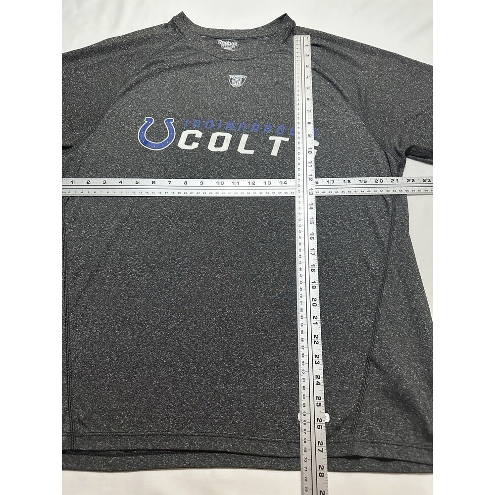 Indianapolis Colts Men’s Reebok Size Large Shirt Short Sleeve NFL Football - Picture 6 of 9